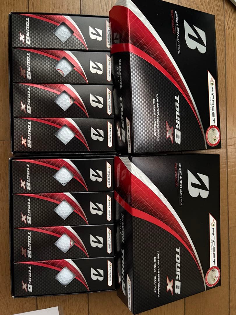 ブリヂストン TOUR B X ゴルフボール　2ダース