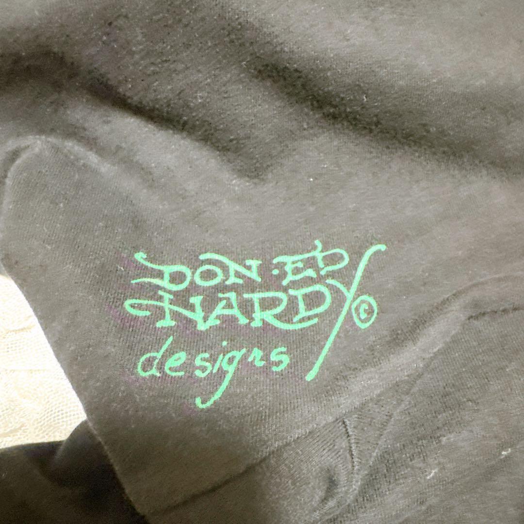 エドハーディ クリスチャンオードジェー フルジップ パーカー ドクロ ストーン