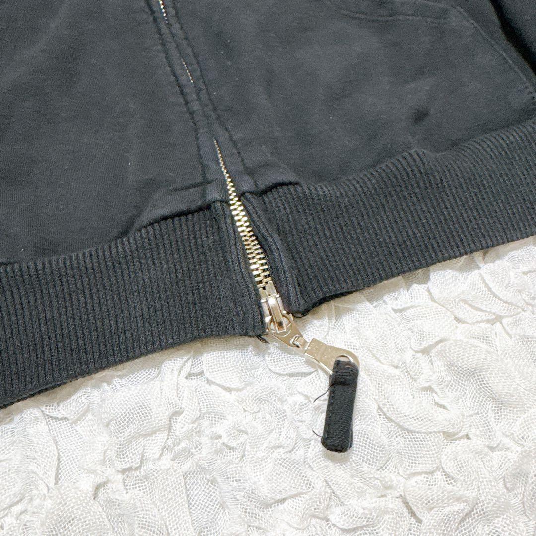 エドハーディ クリスチャンオードジェー フルジップ パーカー ドクロ ストーン