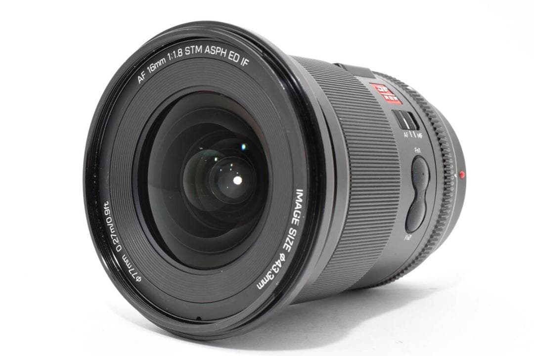 VILTROX AF 16mm F1.8 STM ソニーE用