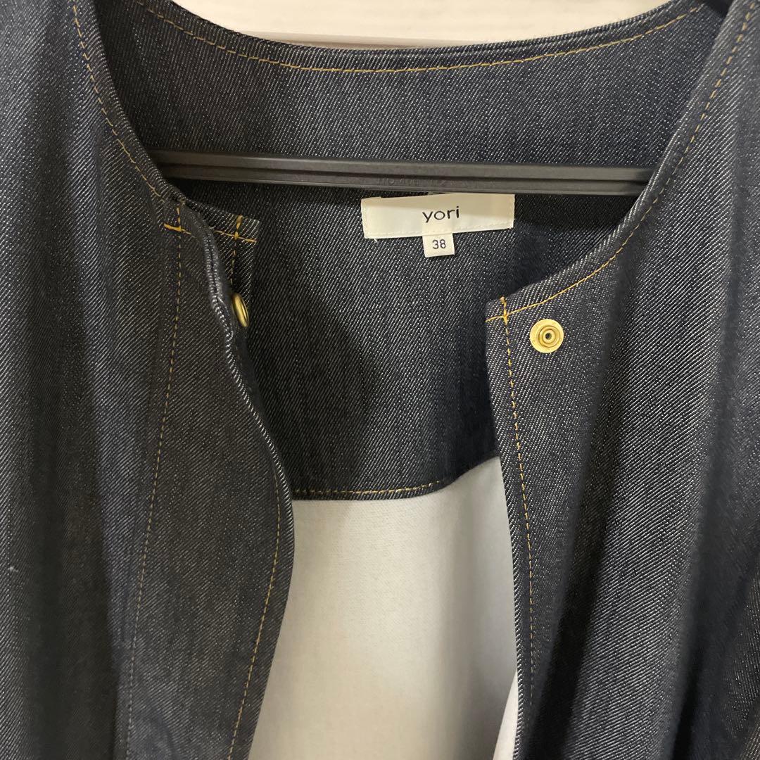 yoriバルーンデニムブルゾン　38サイズ