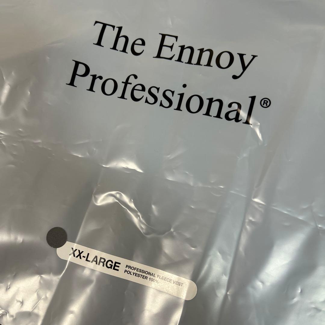 トップス ennoy PROFESSIONAL FLEECE VEST GRAY XXL