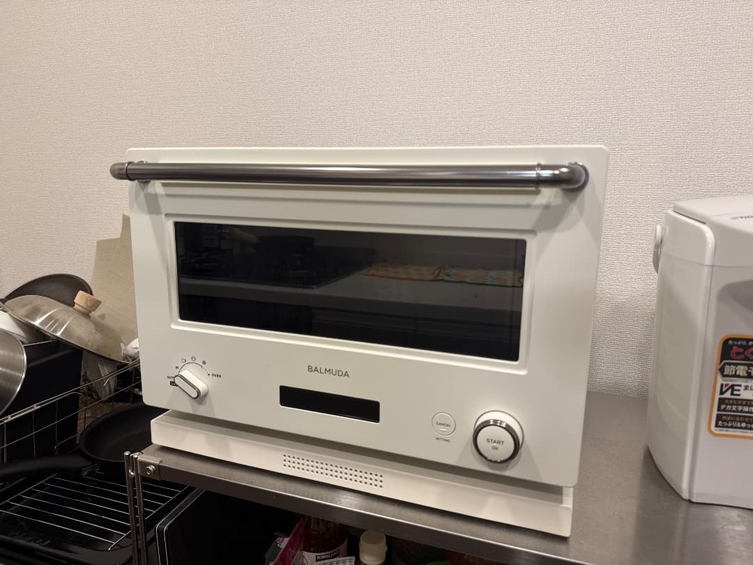 BALMUDA The Range K09Aホワイト 電子レンジ