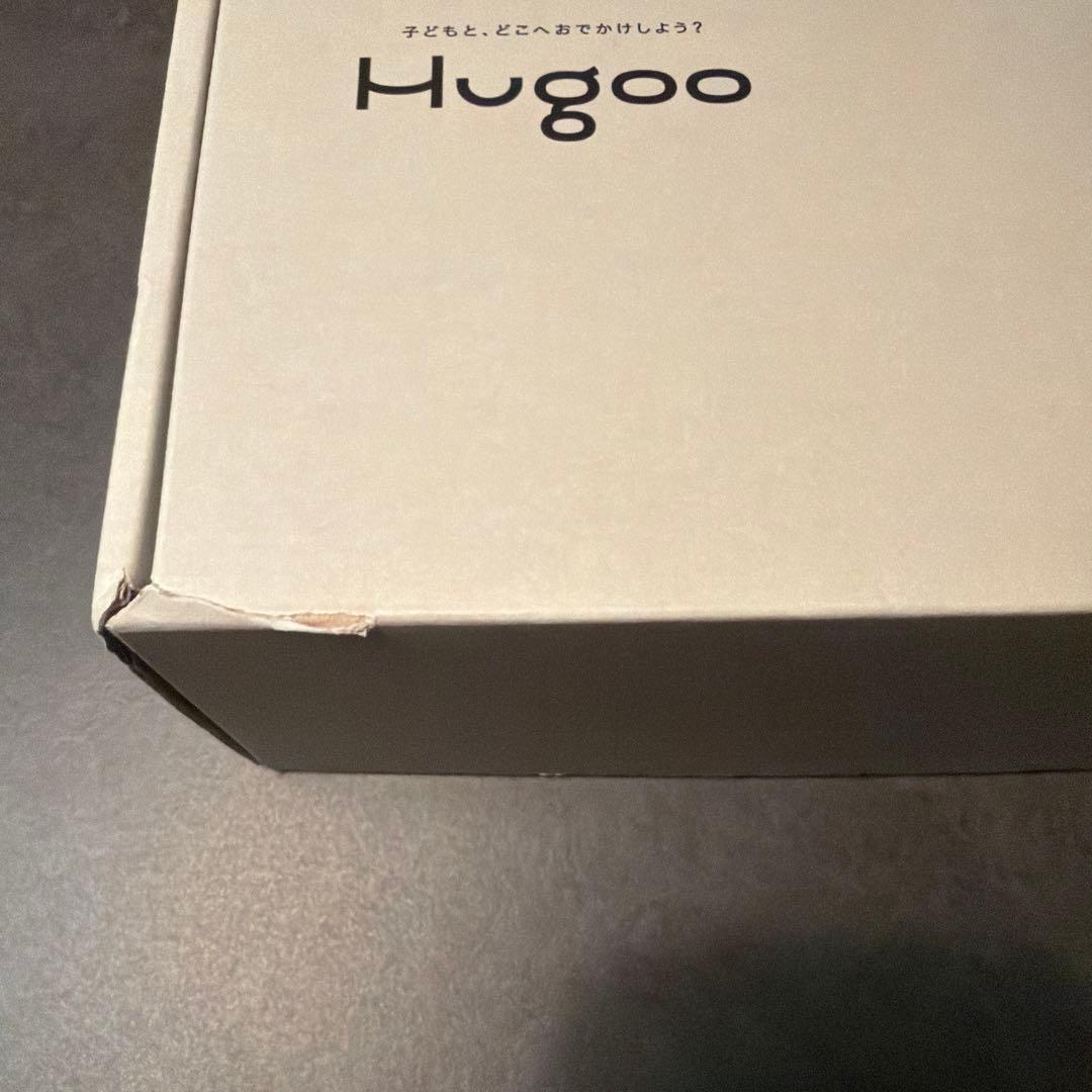 【あお】Hugoo ヒップシート　ブラック×イエロー　ハグー 箱無し