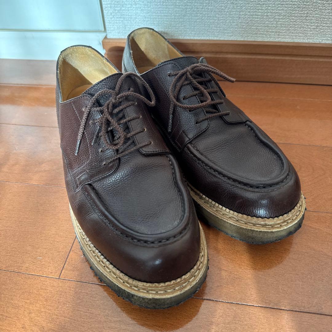 JMウエストン　ユージンゴルフ　クレープソール　#924 サイズ7 カフェ　茶