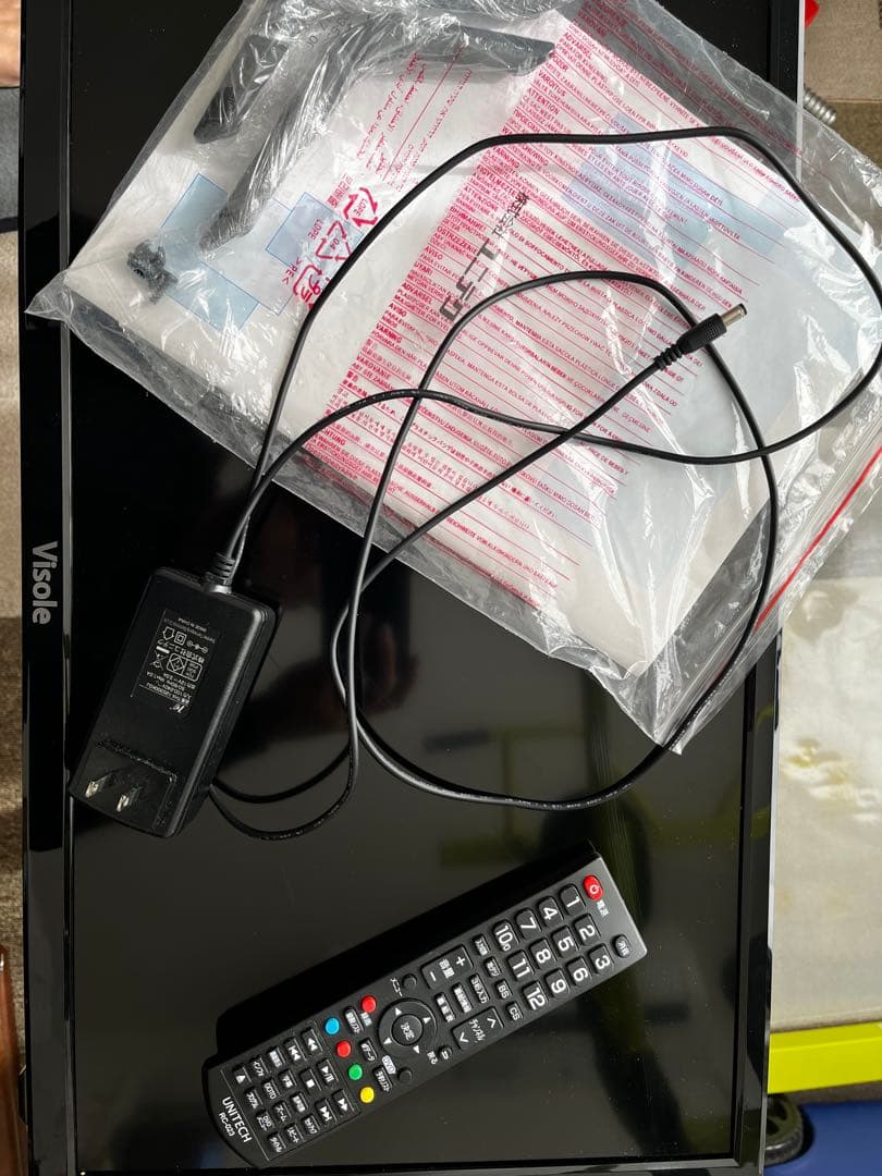 ユニテク　LCD2402G 24インチ液晶テレビ　b-casカード入