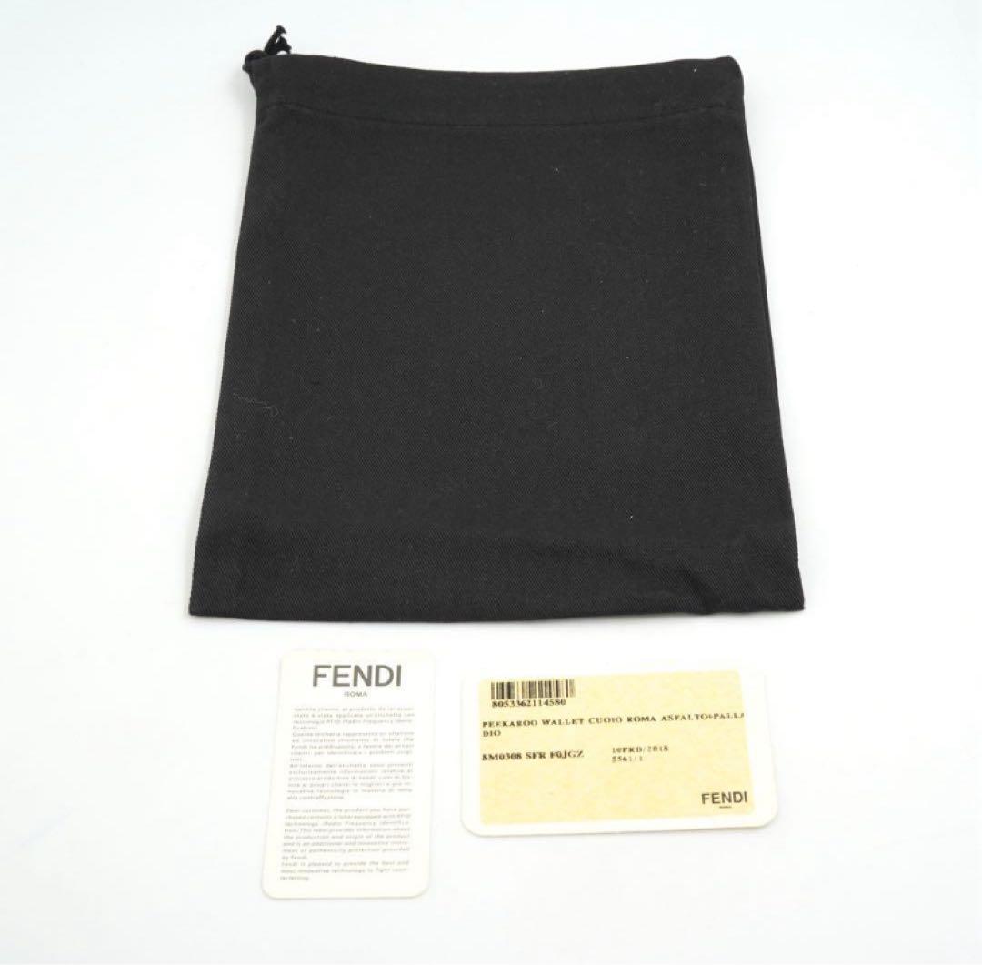 ✨未使用展示品・箱付き✨　FENDI 長財布　ターンロック　セレリア　ズッカ