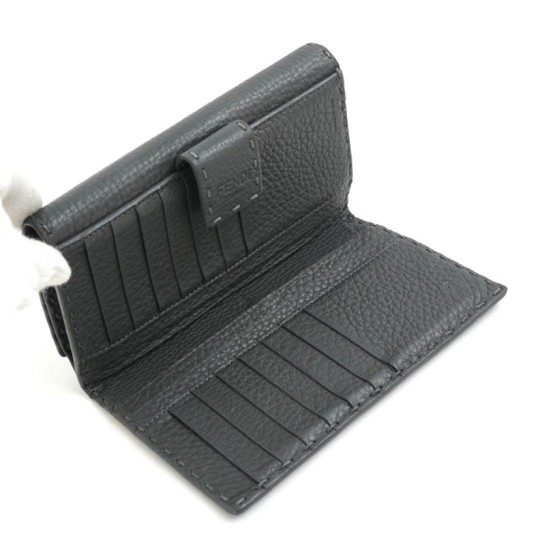 ✨未使用展示品・箱付き✨　FENDI 長財布　ターンロック　セレリア　ズッカ