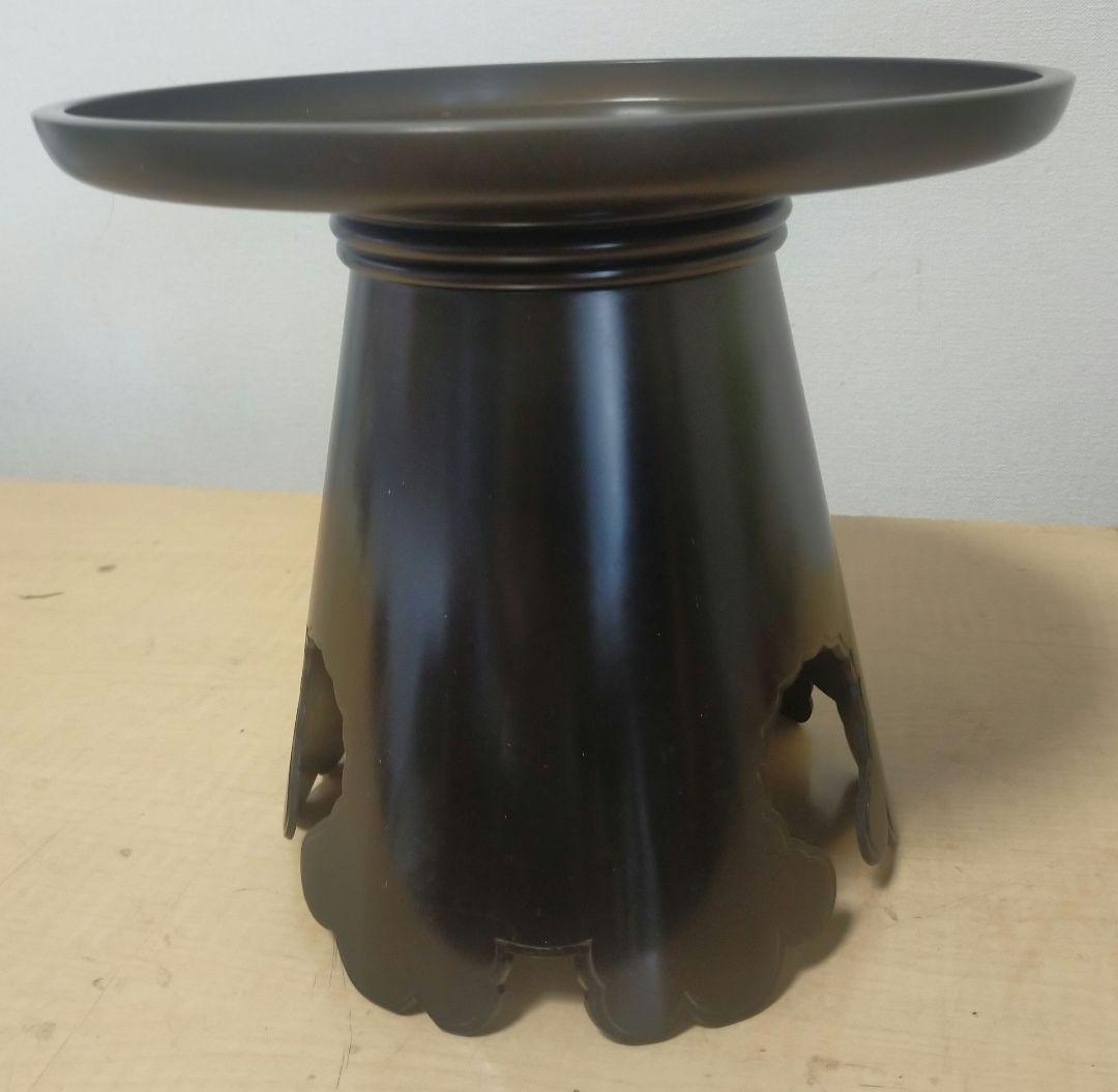 【週末限定値下げ】池坊 花器 唐金 花入 銅製 生花 金属工芸 華道具 いけばな