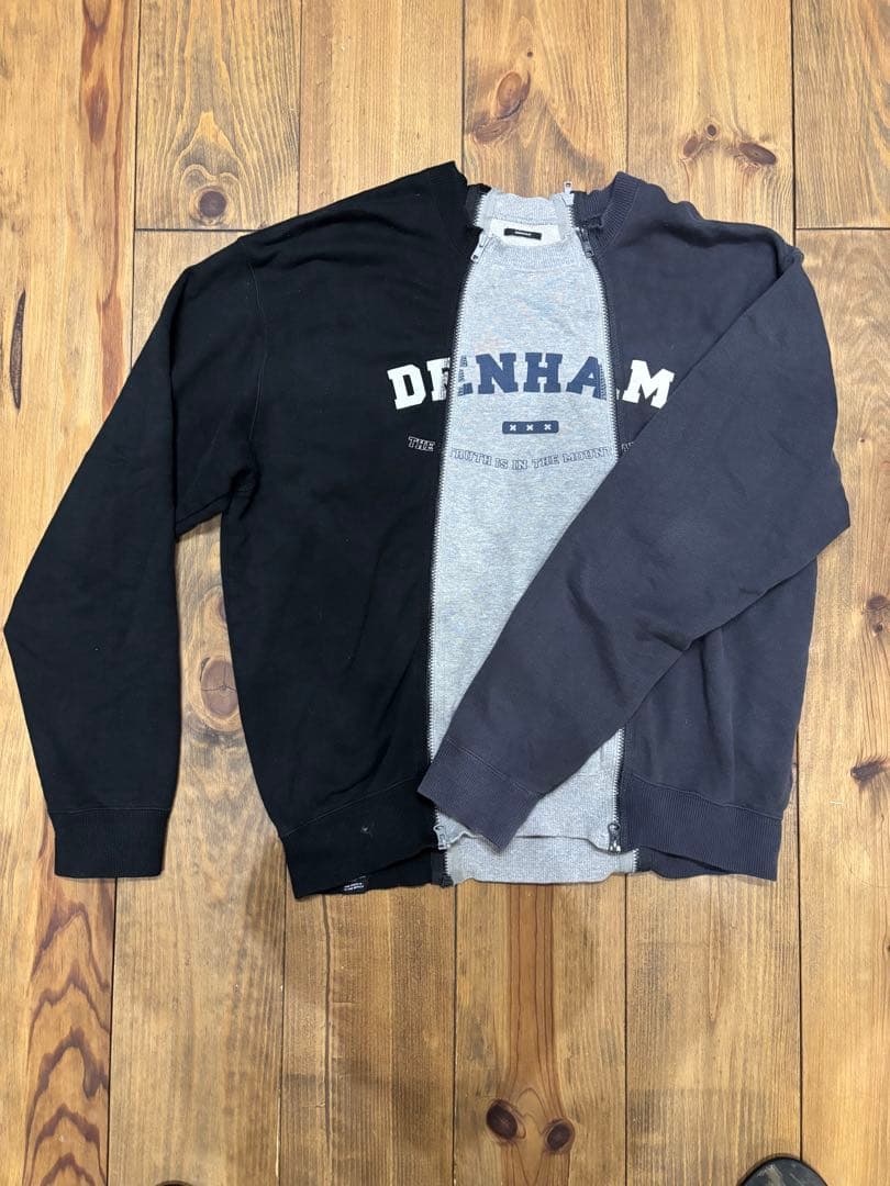 DENHAM × Mountain Research グレー/ブラック