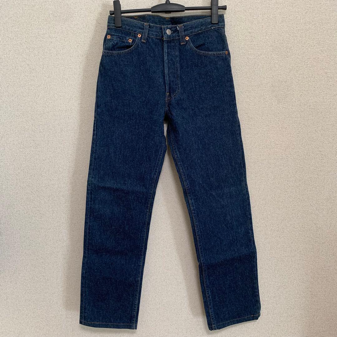 【濃紺・バレンシア製】Levi's 501 USA製 W29 ボタン裏555
