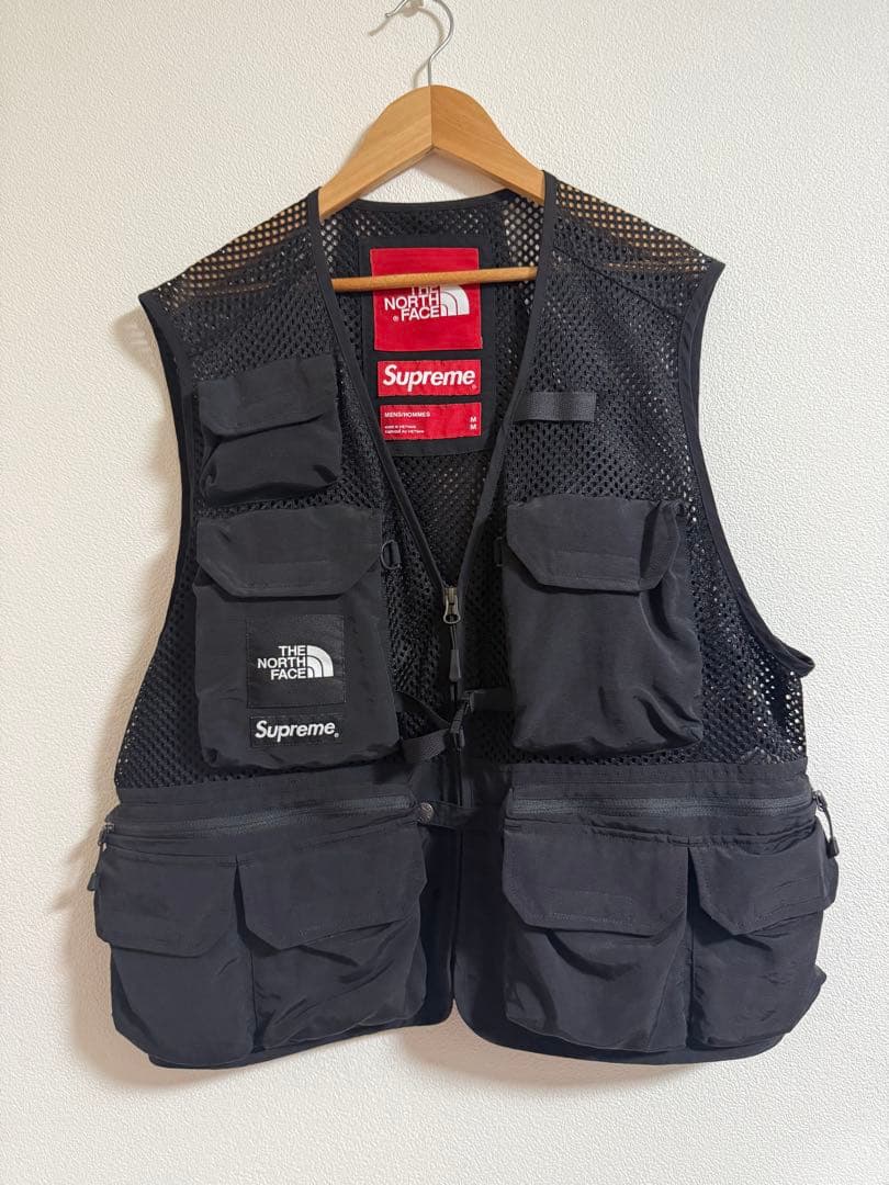 トップス Supreme The North Face Cargo Vest M