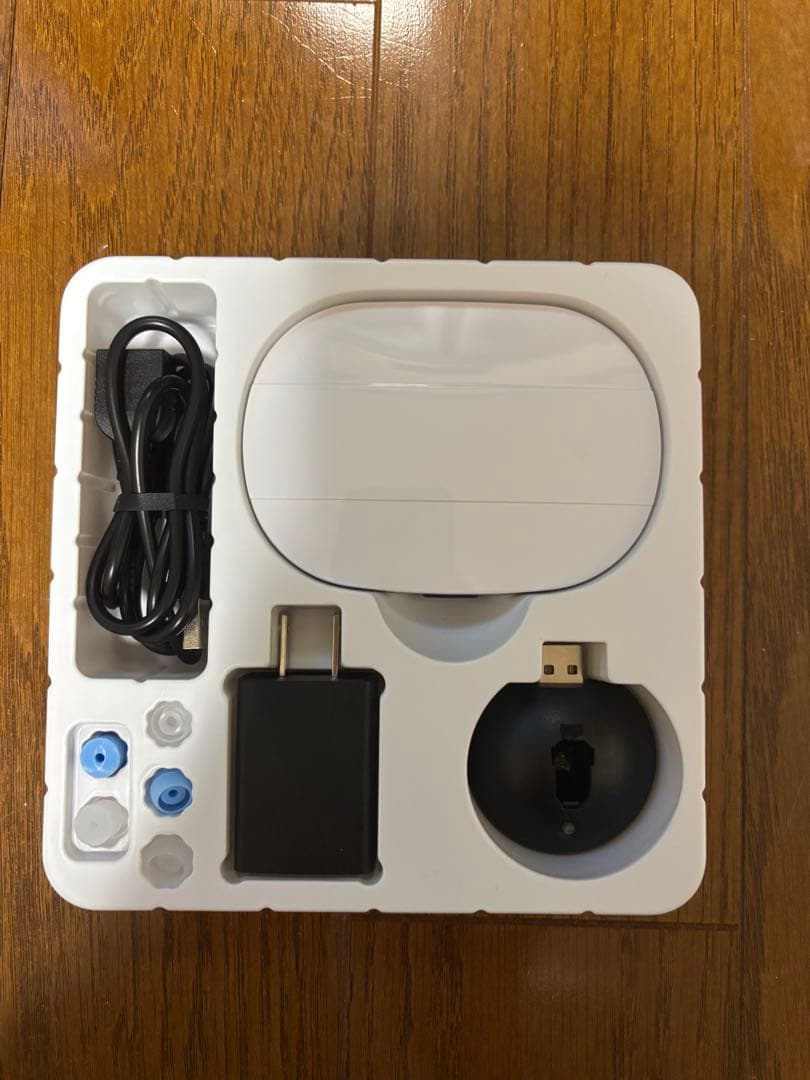 楽ちんヒアリング★SK-05 片耳ケースセット　ホワイト