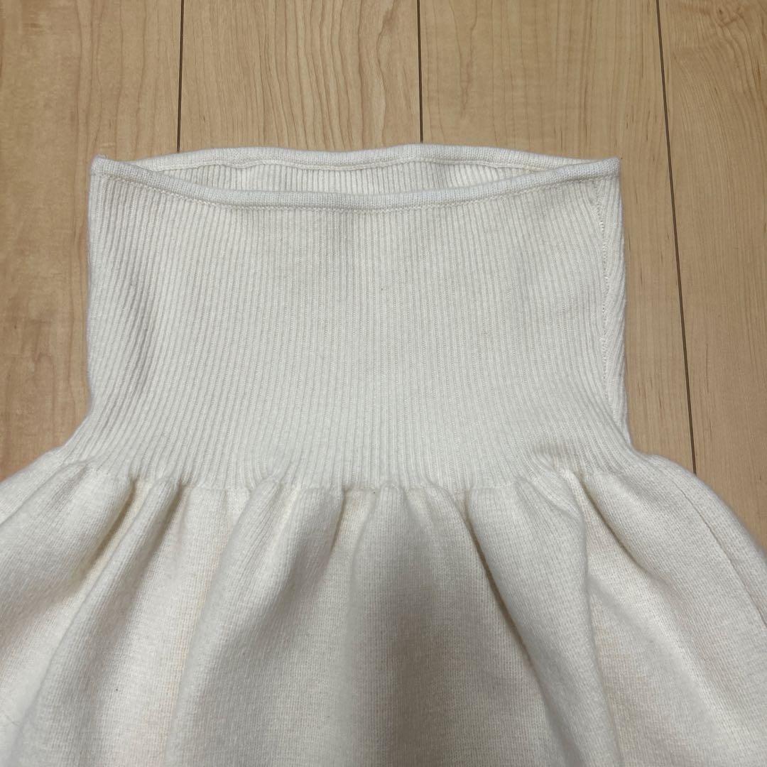 ノーブル　Noble ニットビスチェ　ナチュラル