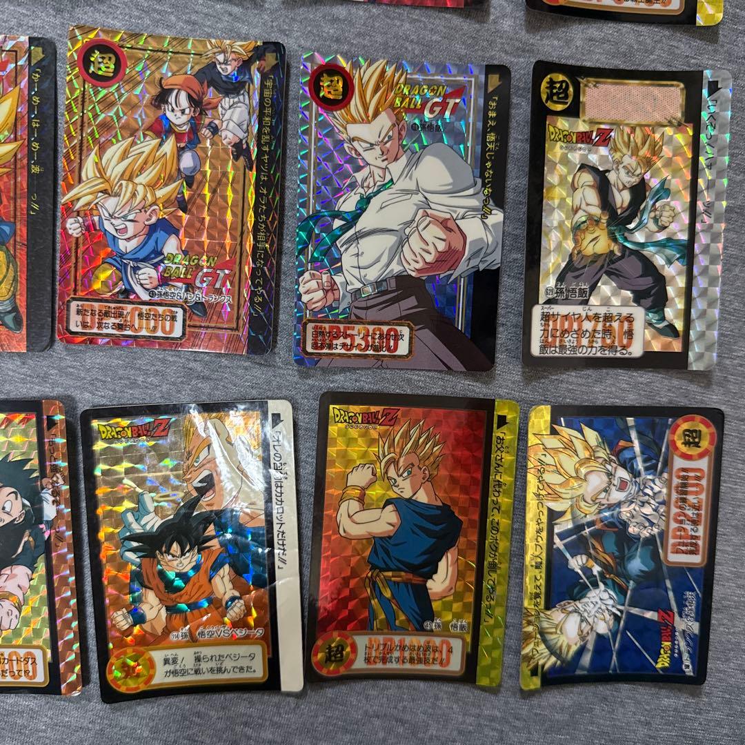 ドラゴンボールGT トレーディングカード 18枚セット
