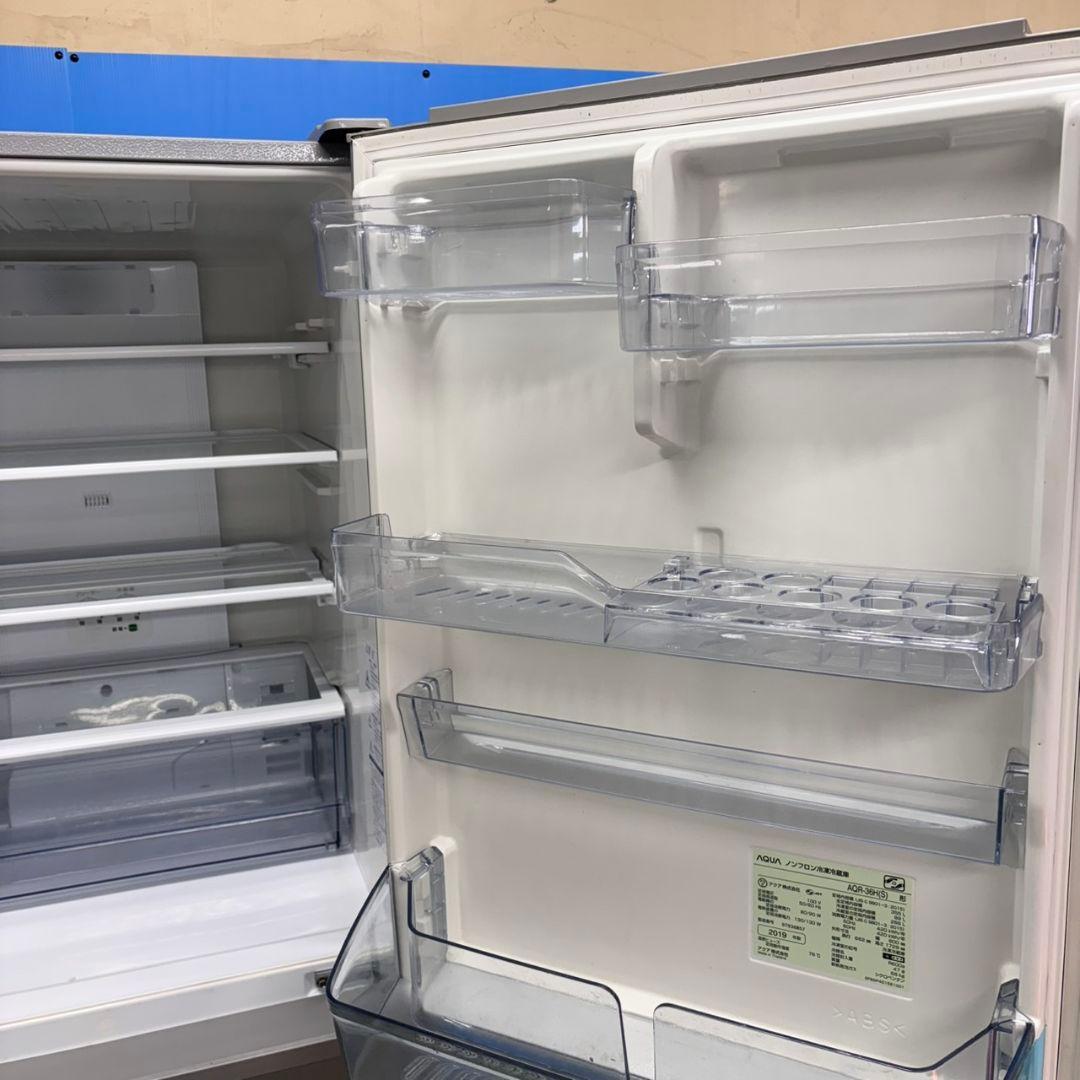 656 大型冷蔵庫　300L〜400L 極美品　静音　ファミリー向け　半年保証付