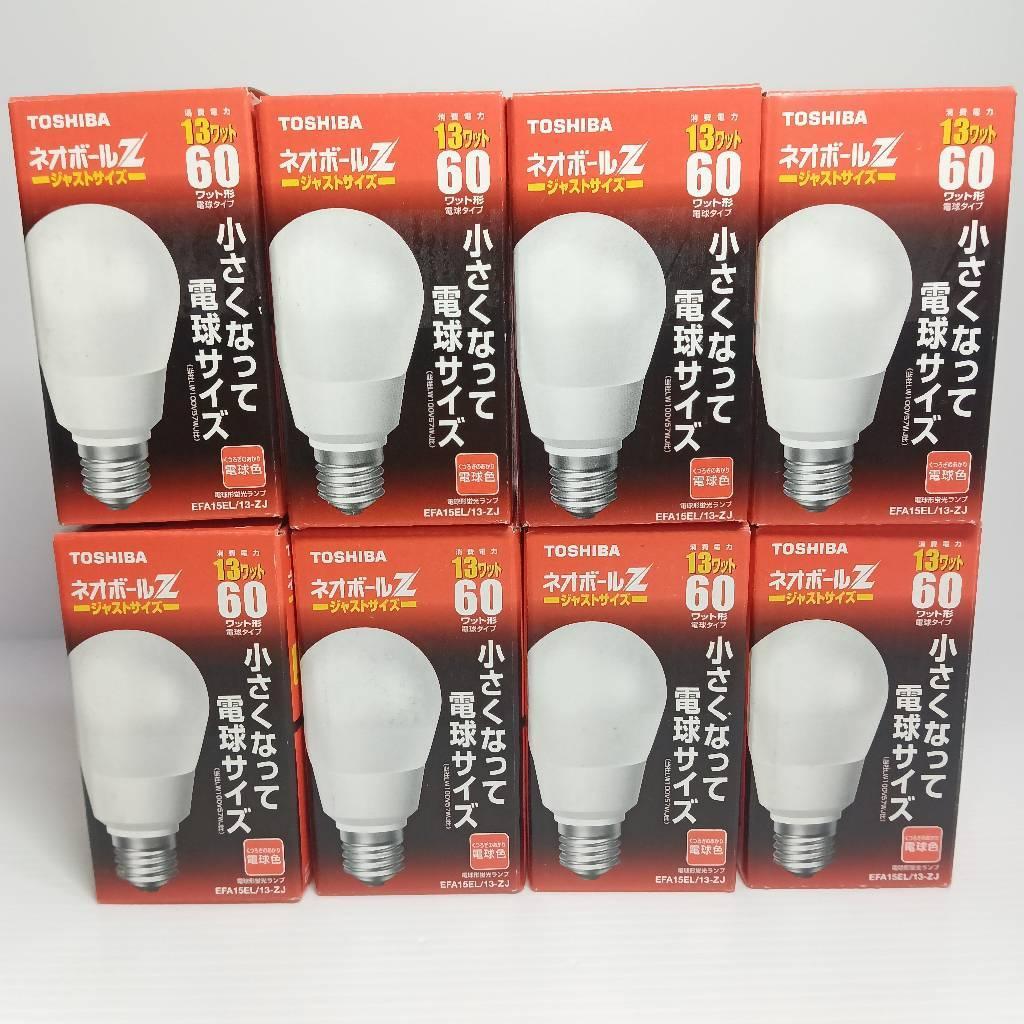 TOSHIBA 東芝 ネオボールZ 電球形蛍光ランプ EFA15EL/13-ZJ