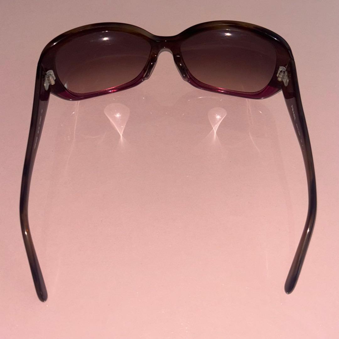 PRADA べっ甲 ピンク ブラウン グラデーションサングラス