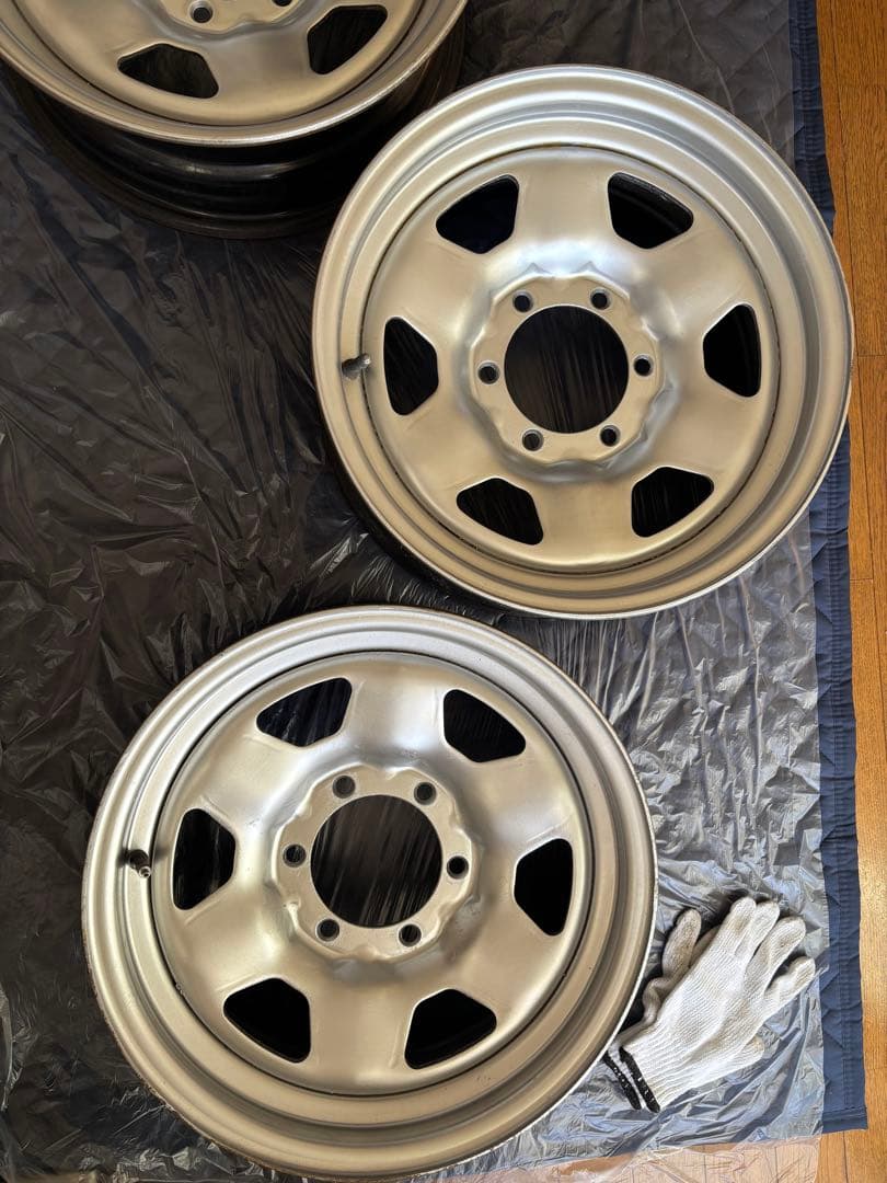 ランクル70純正スチールホイール ランクル406080も流用可※引き取り希望