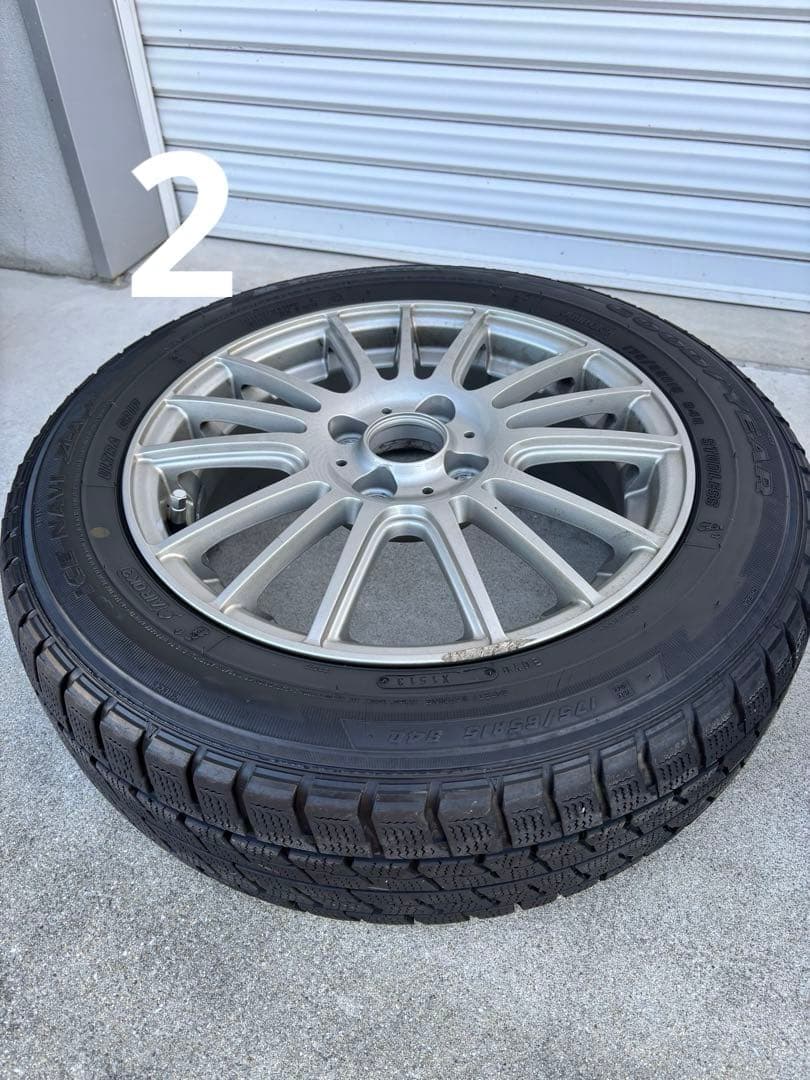 15インチ タイヤ　ホイールセット スタッドレスタイヤ　175/65R15