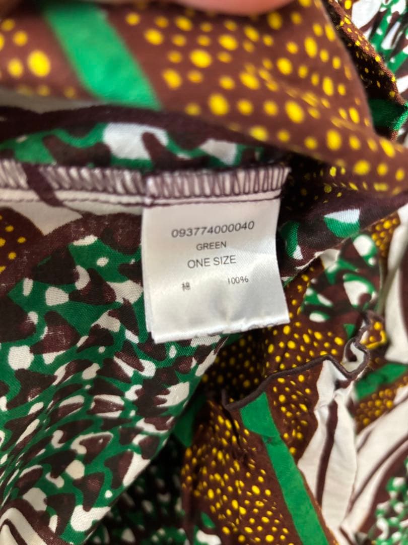 CLOUDY×SHIPS アフリカントップス アフリカンバティック　クラウディ