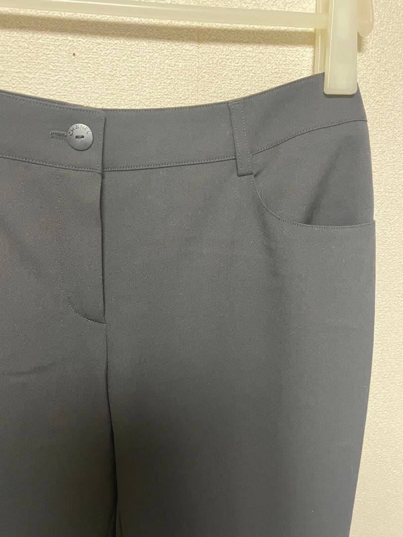 美品 CHANEL シャネル　黒 パンツ
