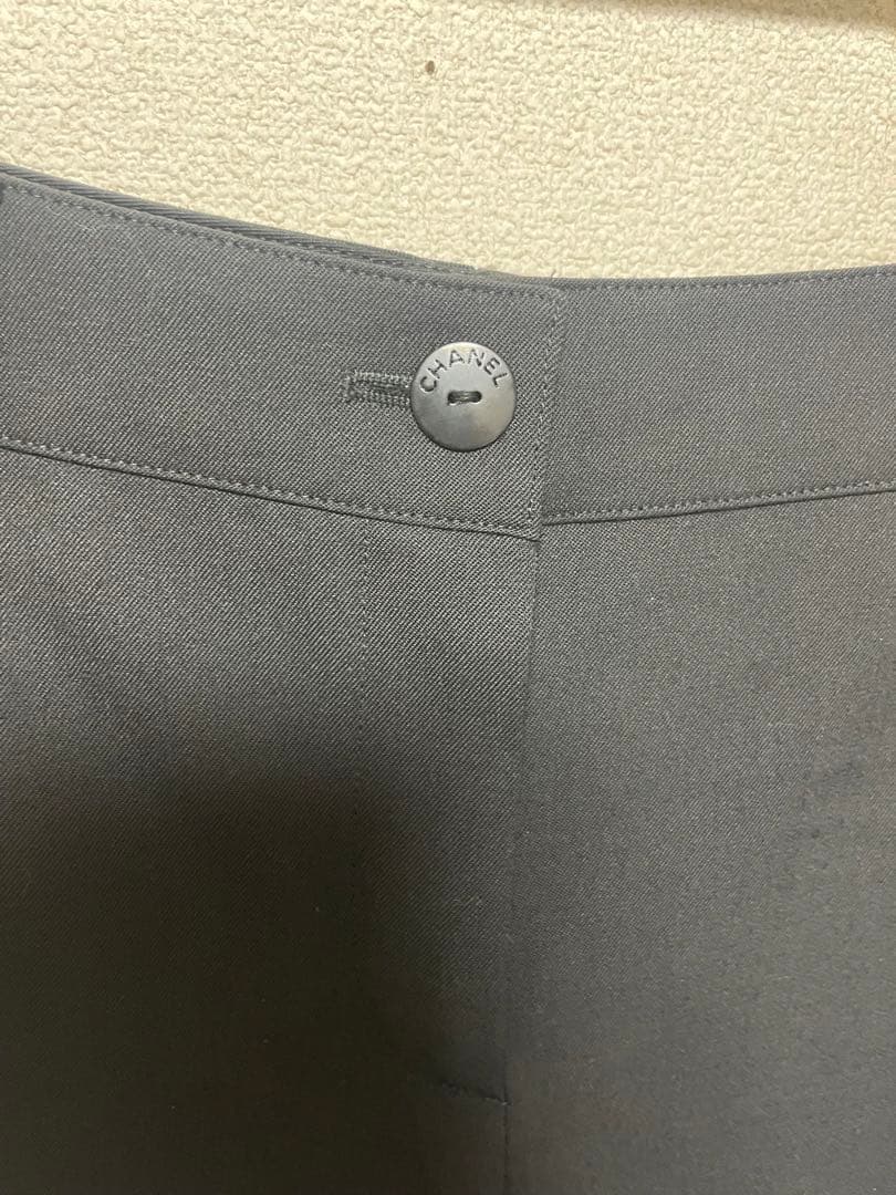 美品 CHANEL シャネル　黒 パンツ