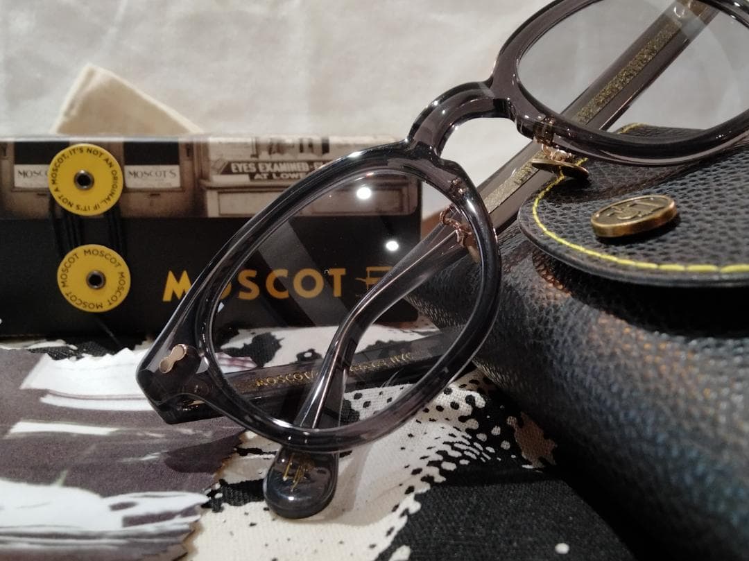 [正規店購入] MOSCOT レムトッシュ49㎜限定16th SMKGサングラス