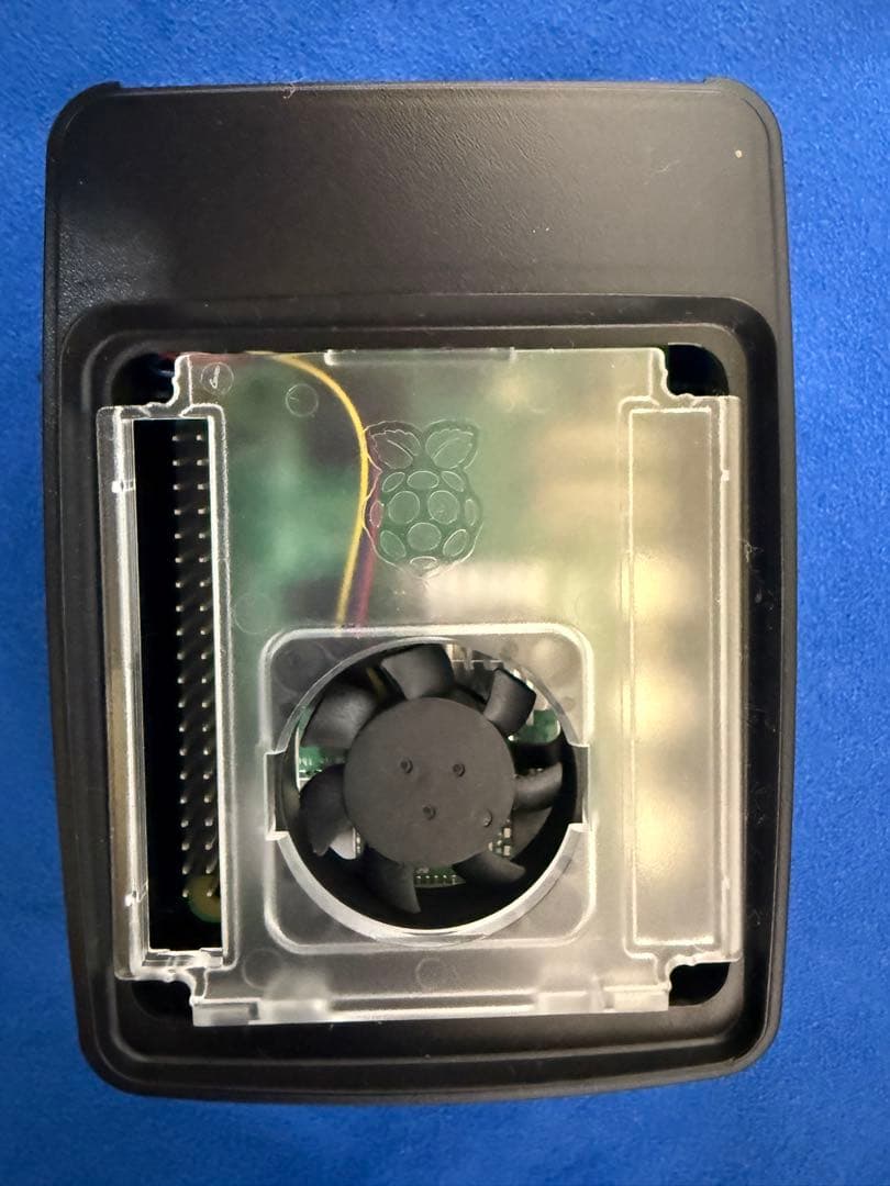 Raspberry Pi 5 / 4GB + 公式ケース(ブラック)+アダプター