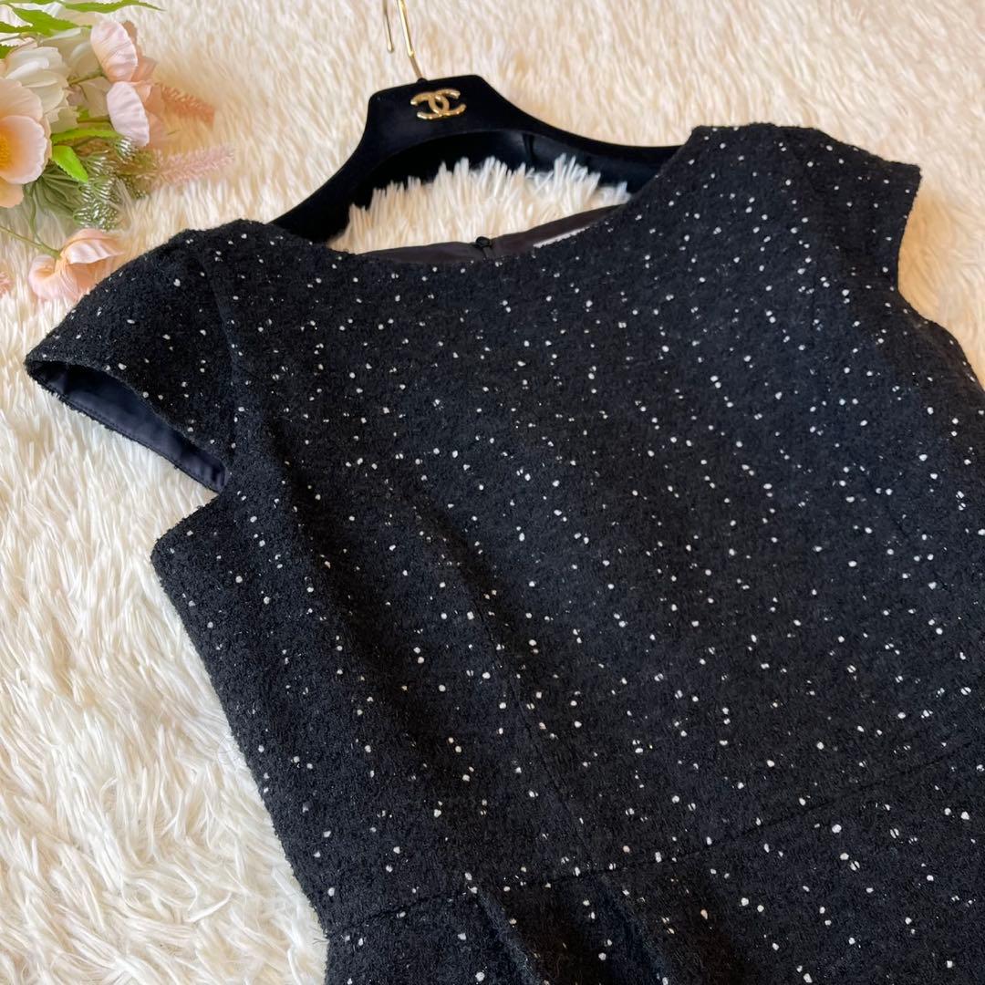 美品 TOCCA PATISSERIE ドレス ワンピース ブラック サイズ4