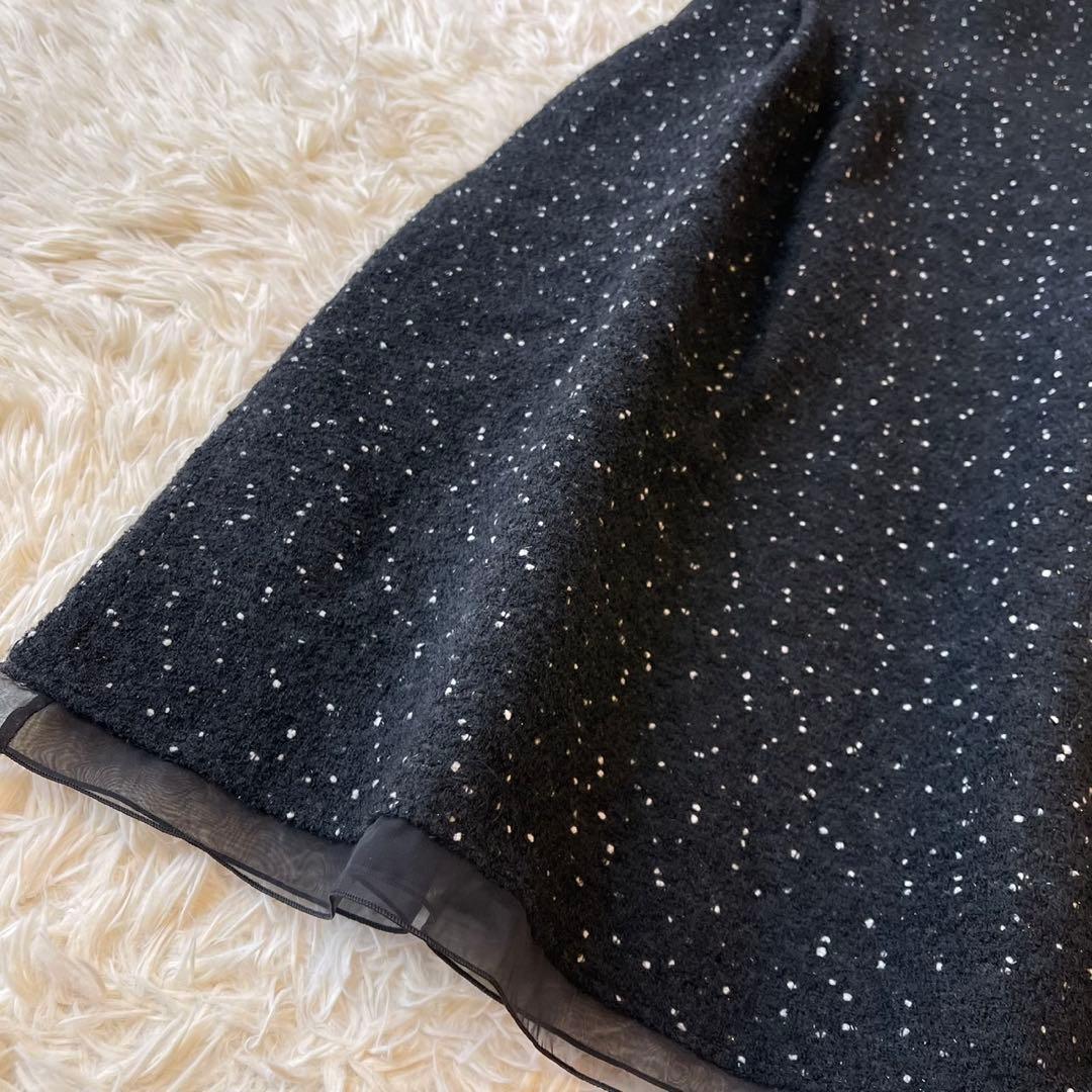 美品 TOCCA PATISSERIE ドレス ワンピース ブラック サイズ4