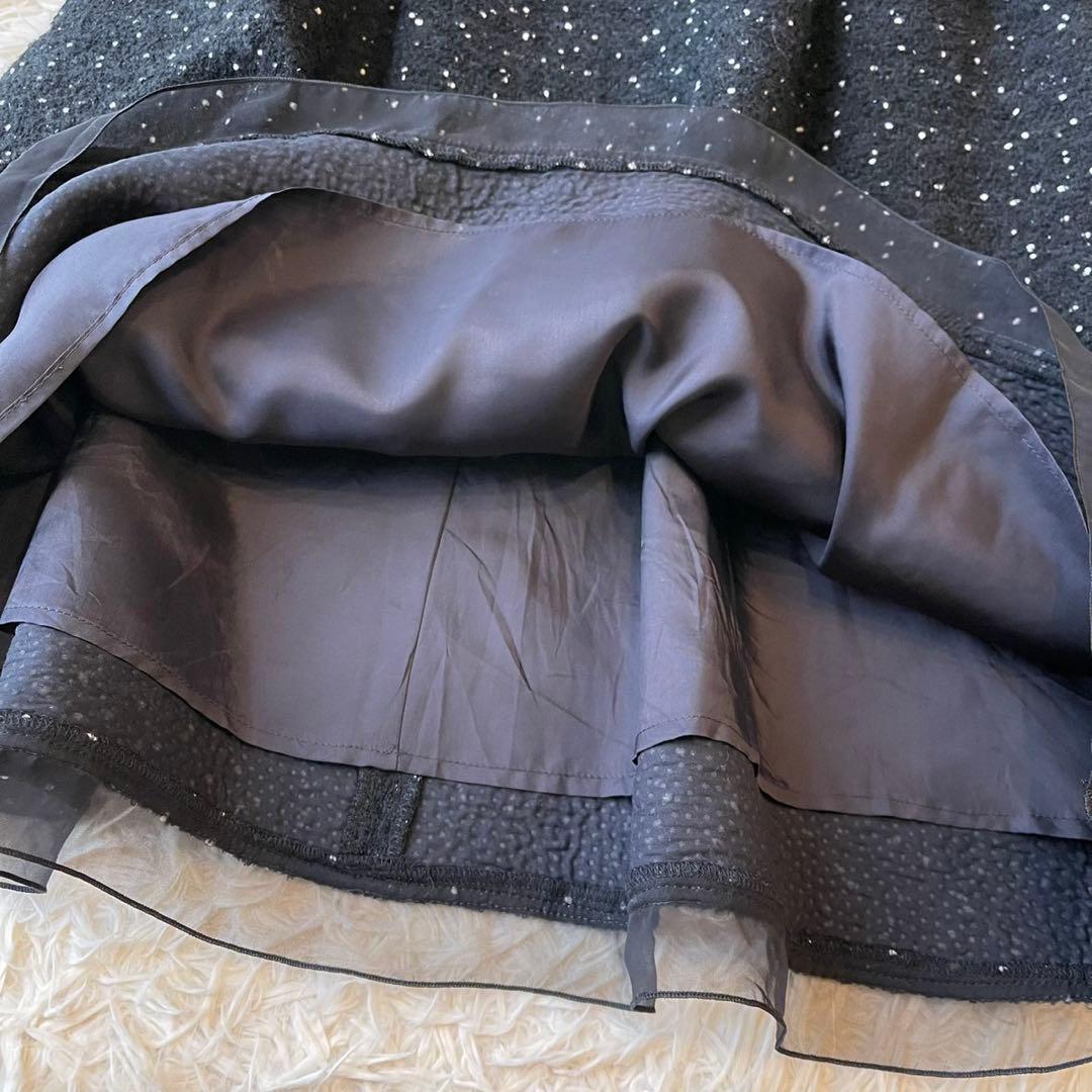 美品 TOCCA PATISSERIE ドレス ワンピース ブラック サイズ4