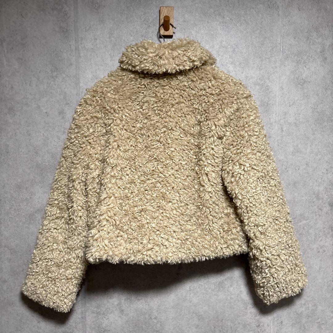 ZARA ザラ トグルボタン フェイクファージャケット S