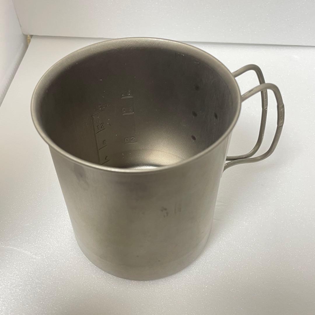 peakチタン製食器セット メッシュ収納袋付き