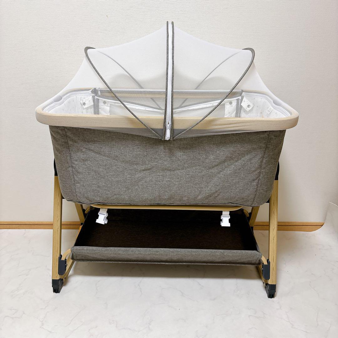 極美品 付属品完備 playkids Maydolly HZDMJ ベビーベッド