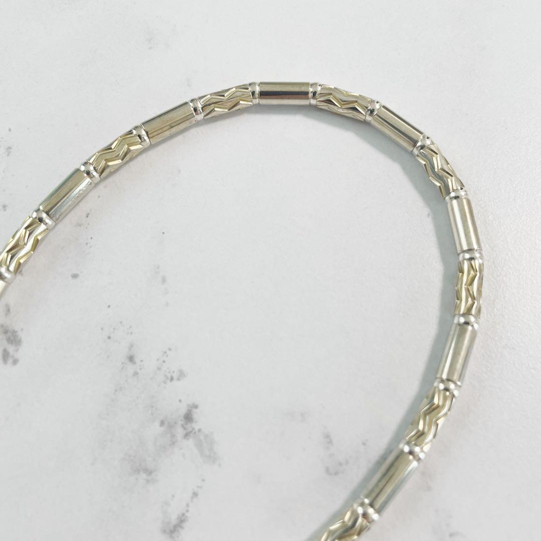 【希少】　オールシルバー　ティファニー　アズテック　ジグザグ　ネックレス