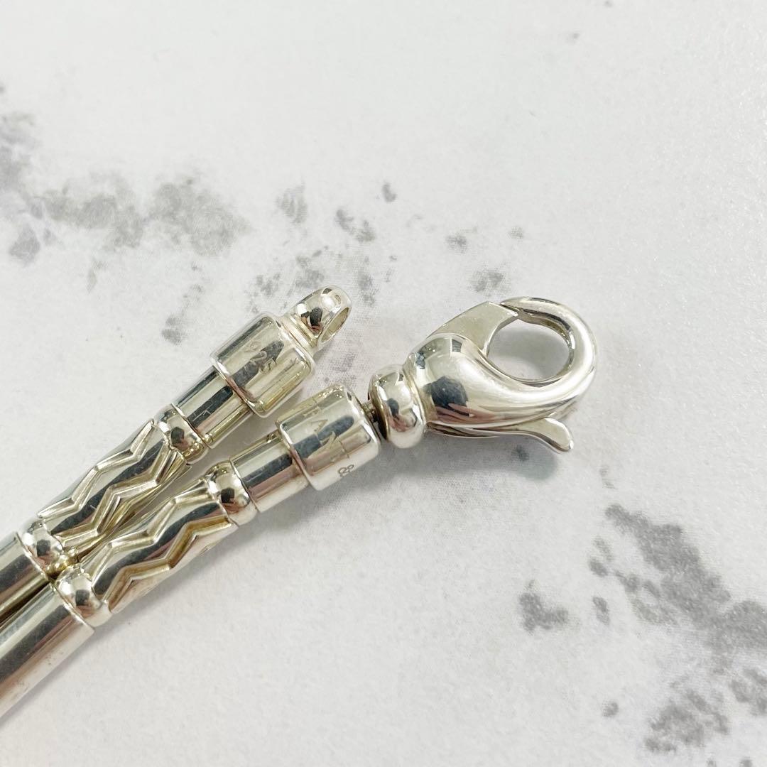 【希少】　オールシルバー　ティファニー　アズテック　ジグザグ　ネックレス