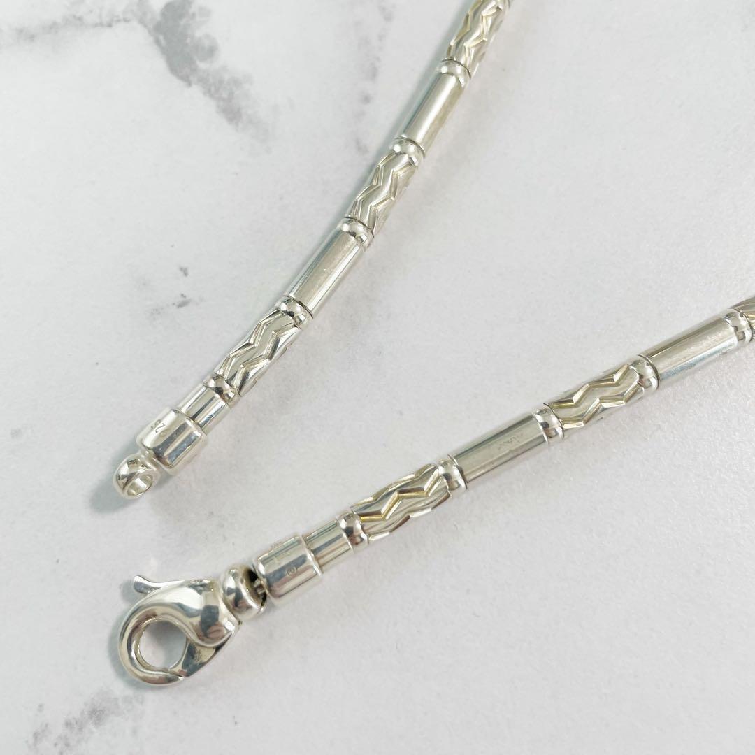 【希少】　オールシルバー　ティファニー　アズテック　ジグザグ　ネックレス