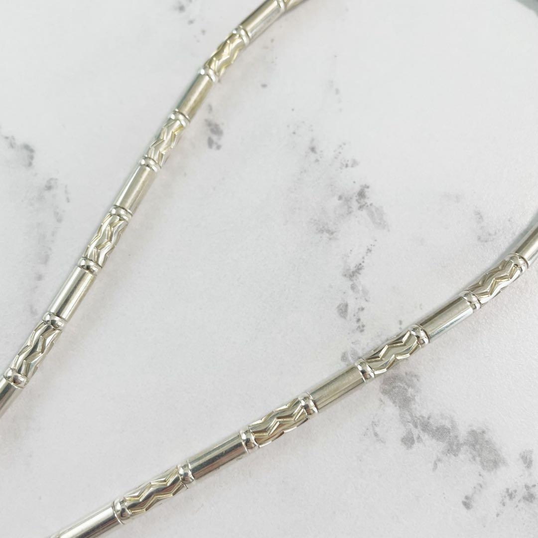 【希少】　オールシルバー　ティファニー　アズテック　ジグザグ　ネックレス