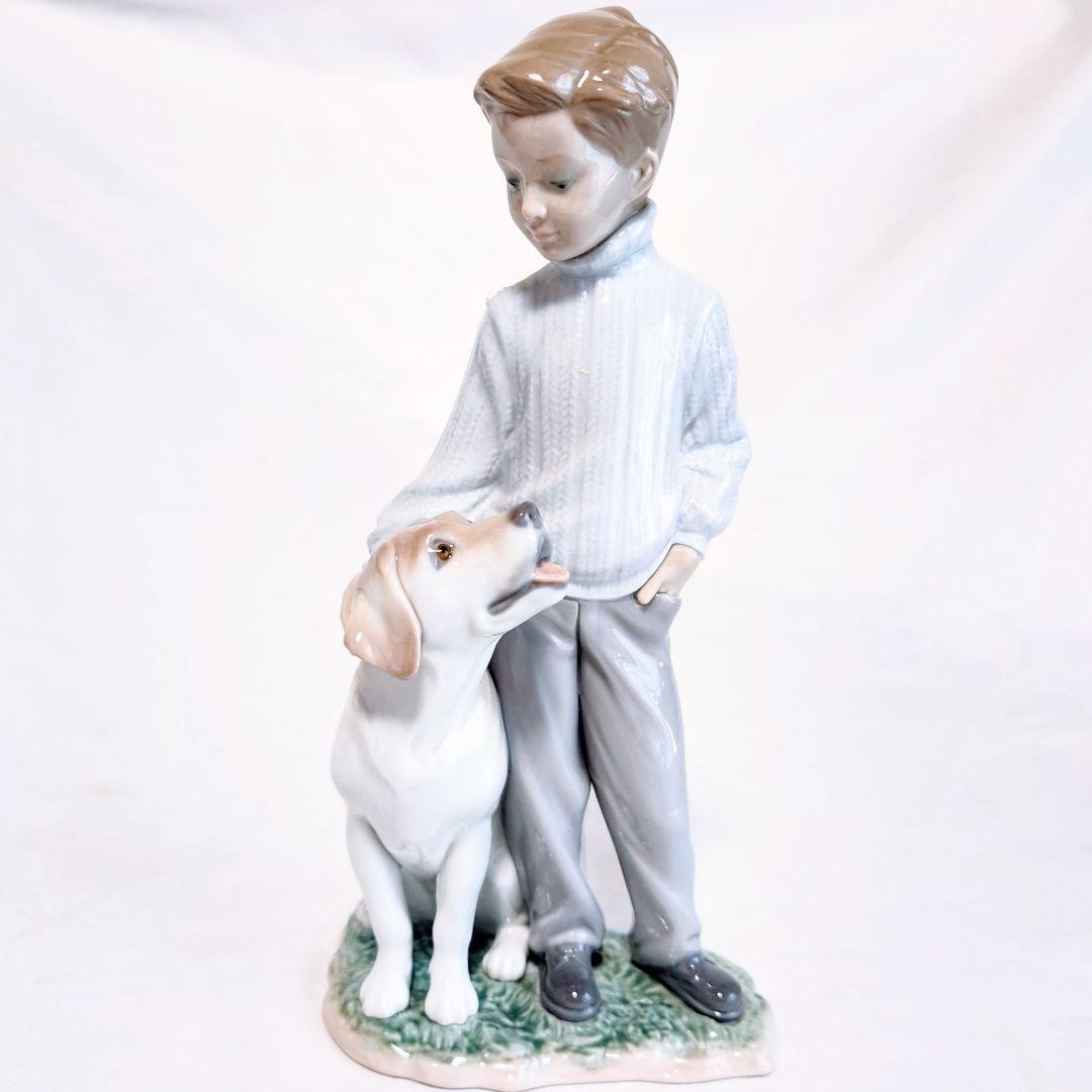 グースのママリヤドロ【美品】フィギュリン《僕の親友》