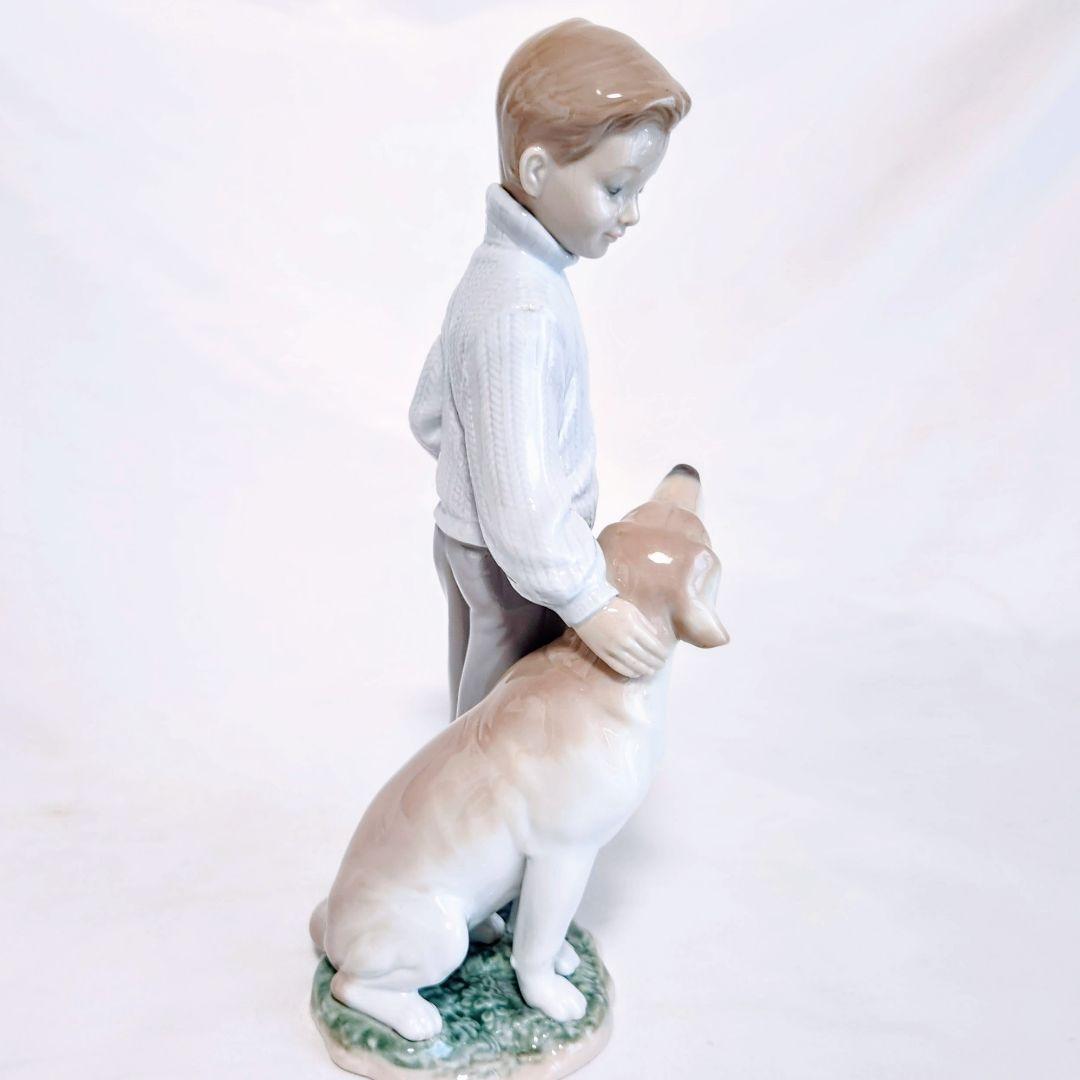 グースのママリヤドロ【美品】フィギュリン《僕の親友》