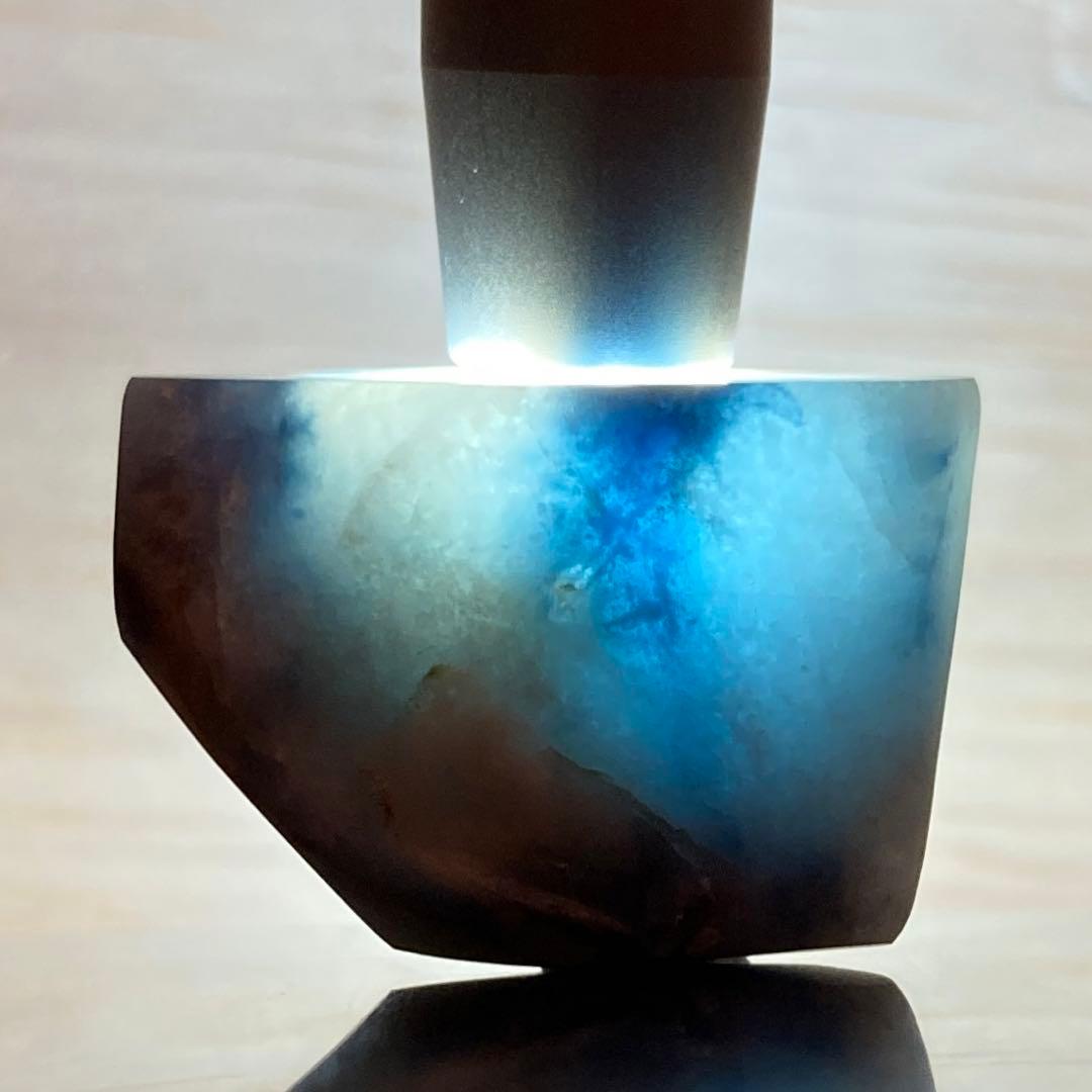 【専用品】糸魚川翡翠　入りコン沢 青翡翠　原石　12.2ｇ