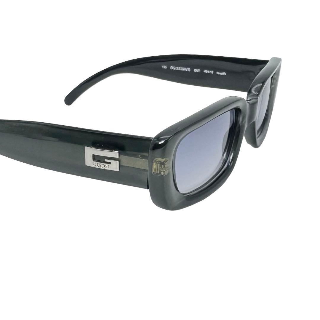 GUCCI グッチ サングラス 眼鏡 Gロゴ 深緑 スクエア メンズ レディース