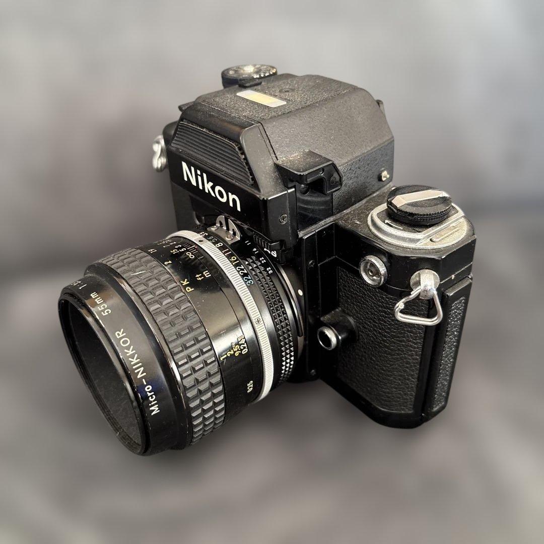 Nikon F2 AS フィルム一眼レフカメラ　用品セット