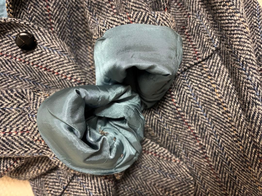 Harris Tweed ハリスツイード 米国製 ウール テーラード　綺麗