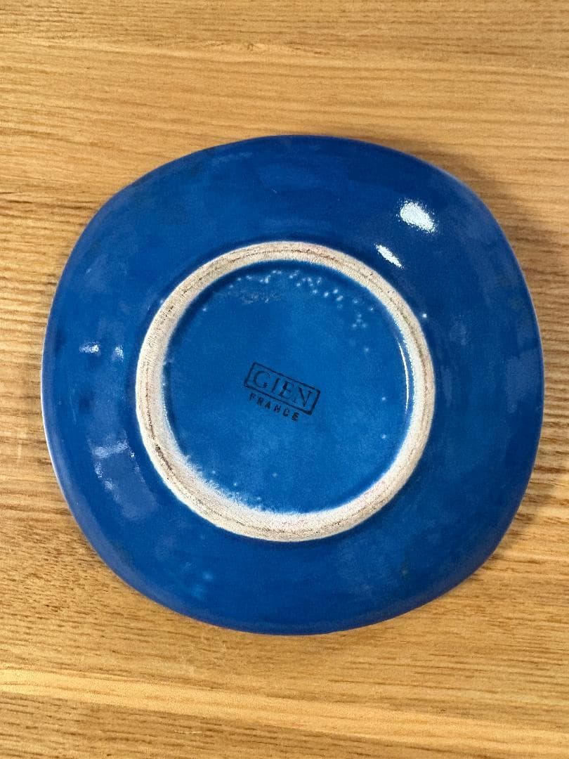 ［2個セット］Gitanes ジタン 灰皿 ブルー アンティーク