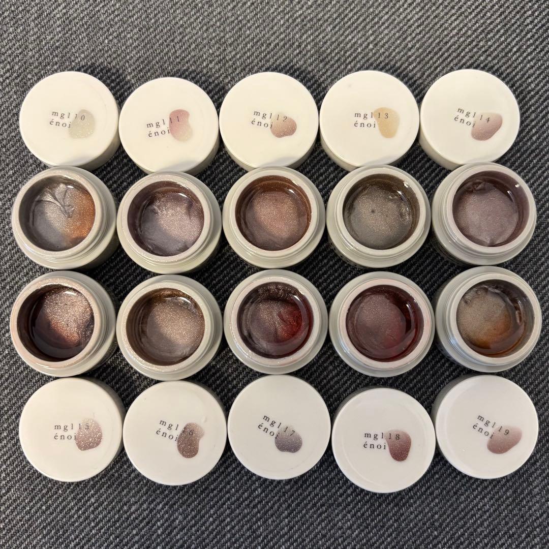 【台紙付き】enoi エノイ ガラスマグ20色セット