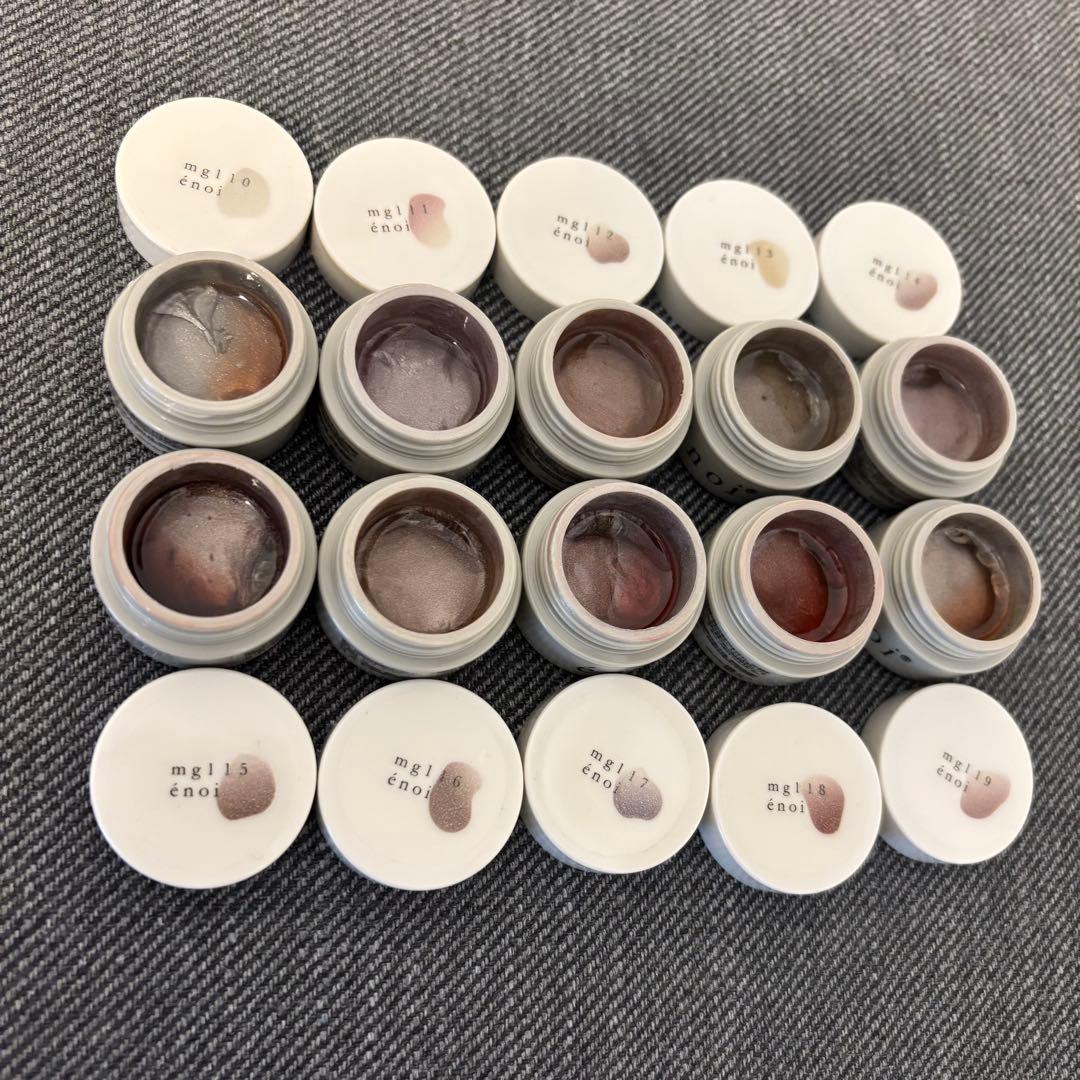 【台紙付き】enoi エノイ ガラスマグ20色セット