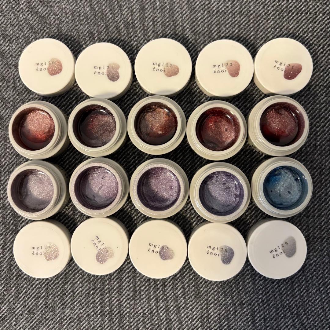 【台紙付き】enoi エノイ ガラスマグ20色セット