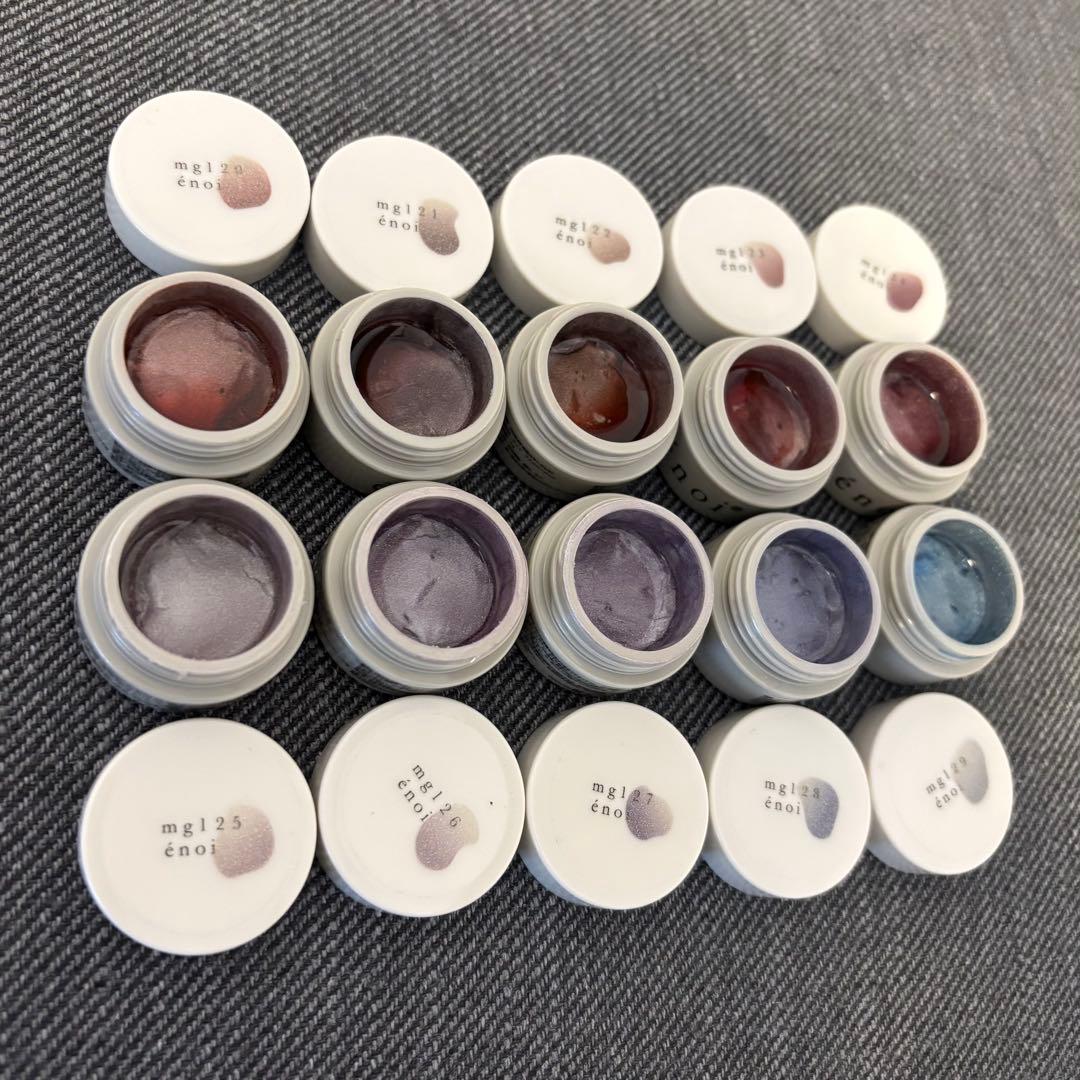 【台紙付き】enoi エノイ ガラスマグ20色セット